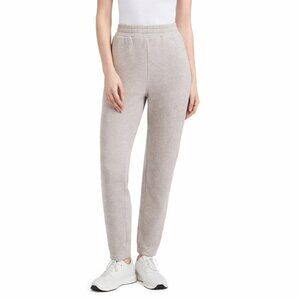 Danskin Women's S Luxe Retro Jogger Pants 26" Inseam Soft Brown n1226